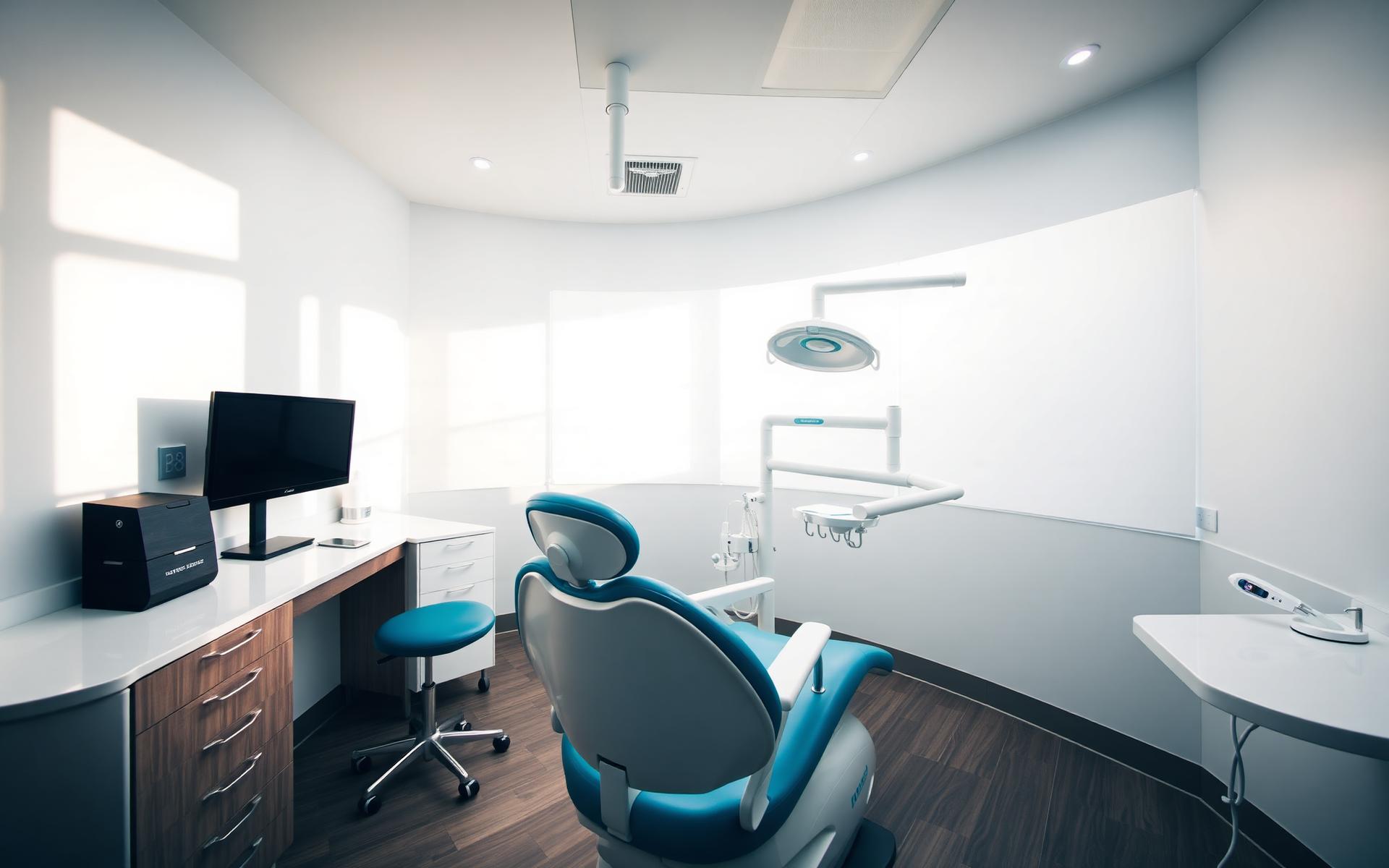 Modern dental treatment room at Wasatch Peak Dental